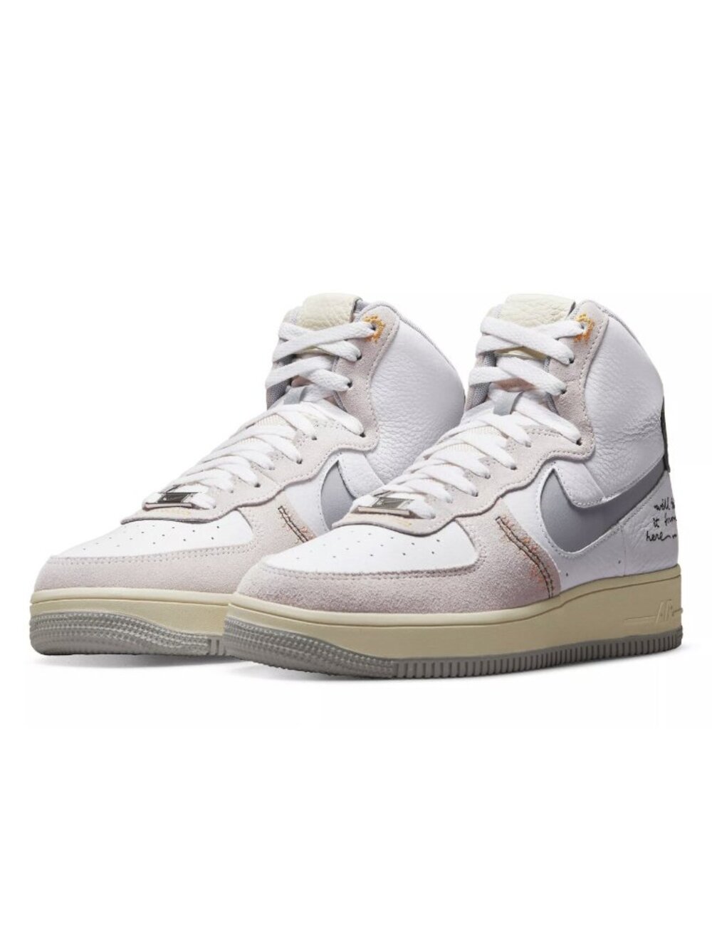 Nike Air Force 1 High "We'll Take It From Here" - Women's Size 9.5 DV2187-100 - Picture 2 of 7